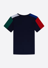 Load image into Gallery viewer, Nautica Filey T-Shirt Junior - Dark Navy - Back