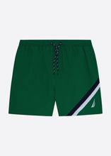 Load image into Gallery viewer, Nautica Gimley Swim Short Junior - Green - Front