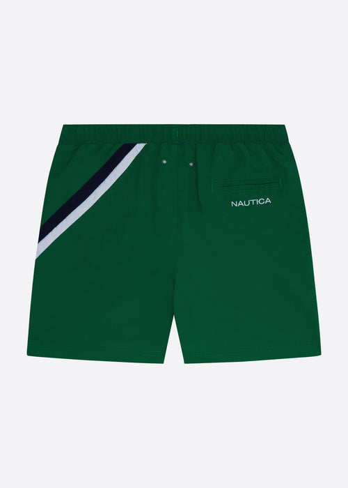 Nautica Gimley Swim Short Junior - Green - Back