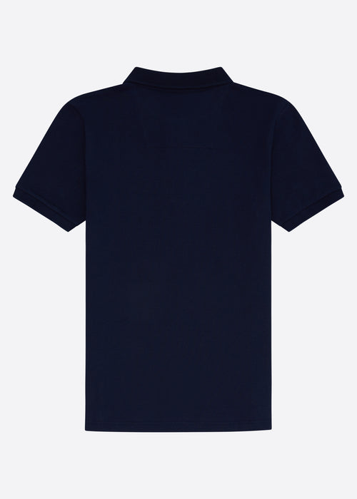 Nautica Hopper Polo Shirt Junior - Dark Navy - Back