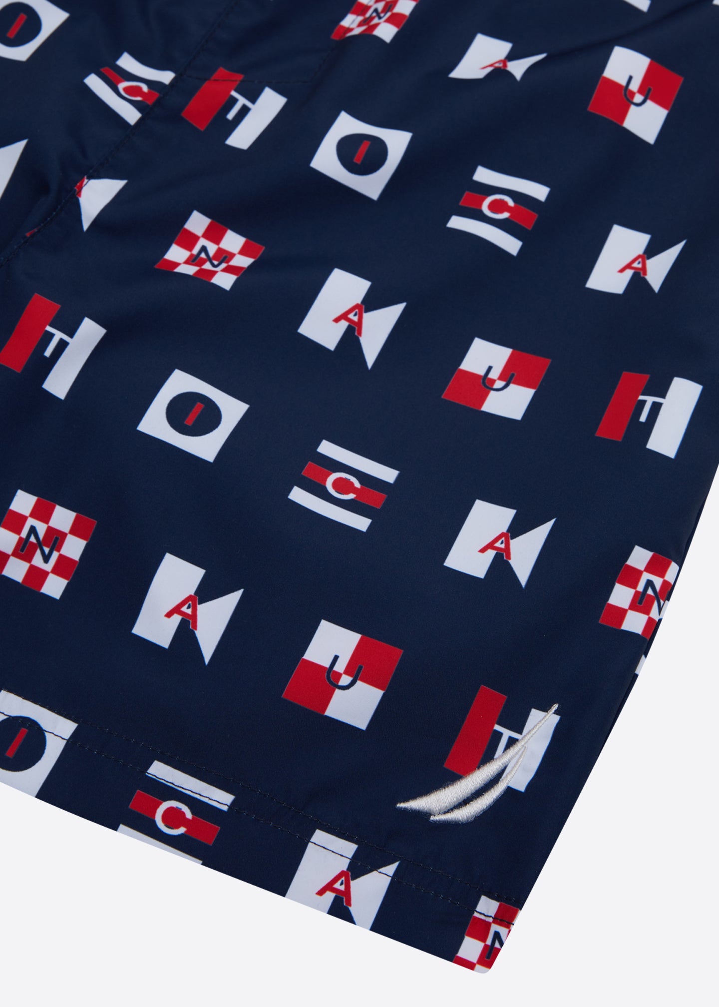 Nautica Kinley Swim Short Junior - Dark Navy - Detail