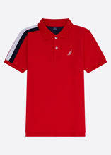 Load image into Gallery viewer, Nautica Hopper Polo Shirt Junior - True Red - Front