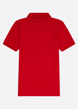 Load image into Gallery viewer, Nautica Hopper Polo Shirt Junior - True Red - Back