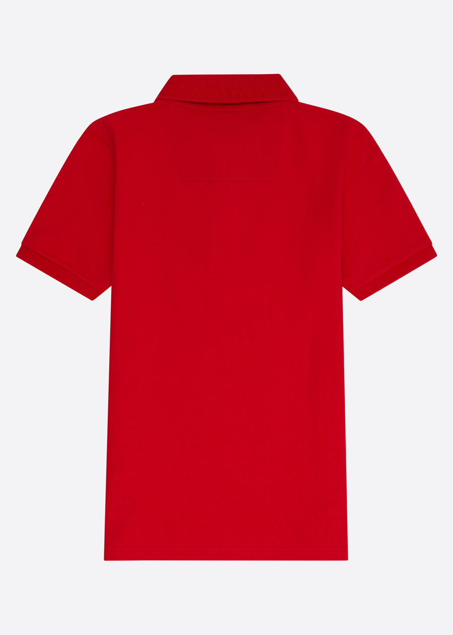 Hopper Polo Shirt (Junior) - True Red