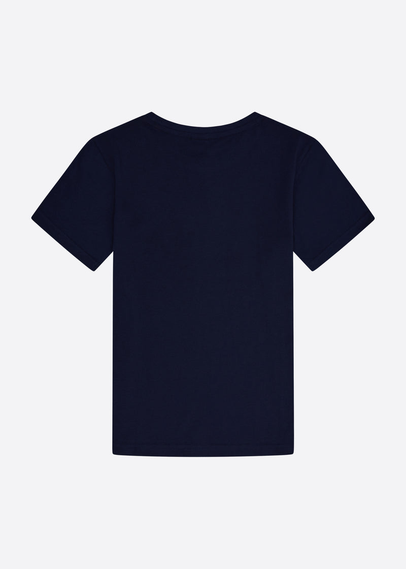 Nautica Nixon T-Shirt Junior - Dark Navy - Back