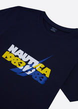 Load image into Gallery viewer, Nautica Nixon T-Shirt Junior - Dark Navy - Detail
