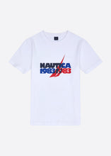 Load image into Gallery viewer, Nautica Nixon T-Shirt Junior - White - Front