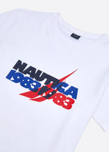 Load image into Gallery viewer, Nautica Nixon T-Shirt Junior - White - Detail