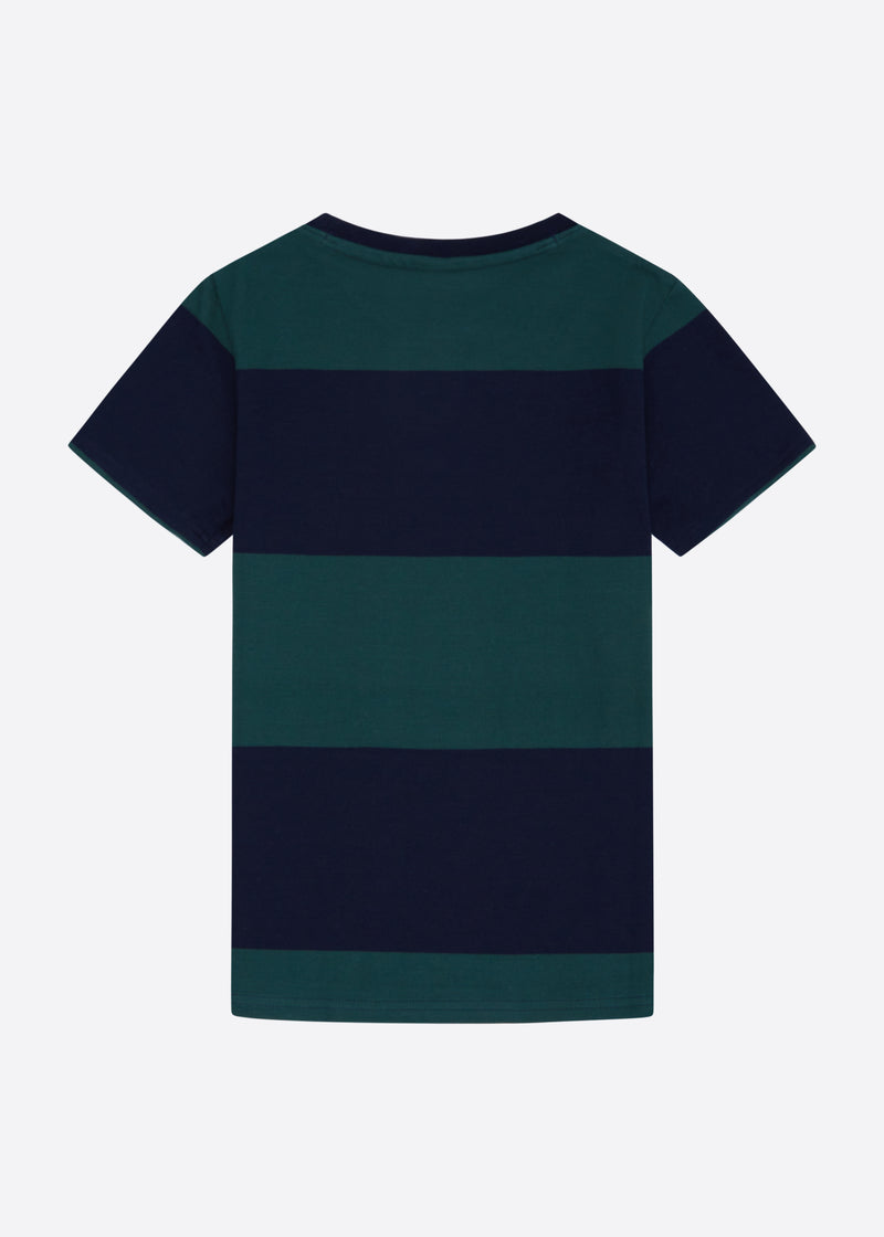 Nautica Porto T-Shirt Junior - Moss Green - Back