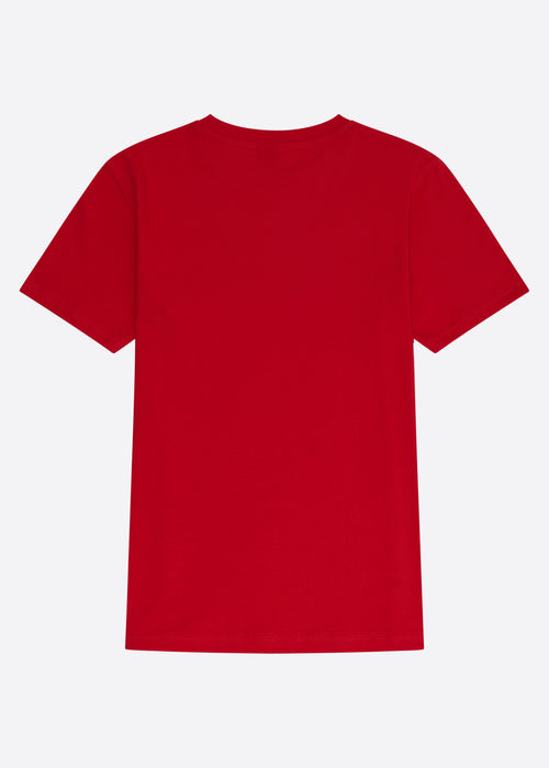 Nautica Alver T-Shirt Junior - True Red - Back