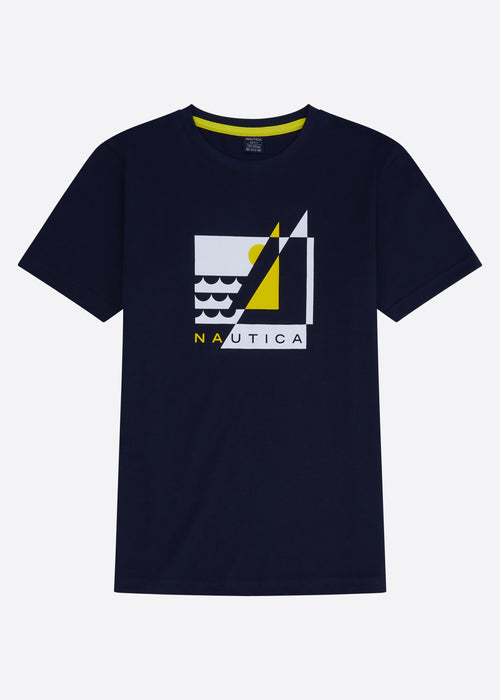 Nautica Lieker T-Shirt Junior - Dark Navy - Front