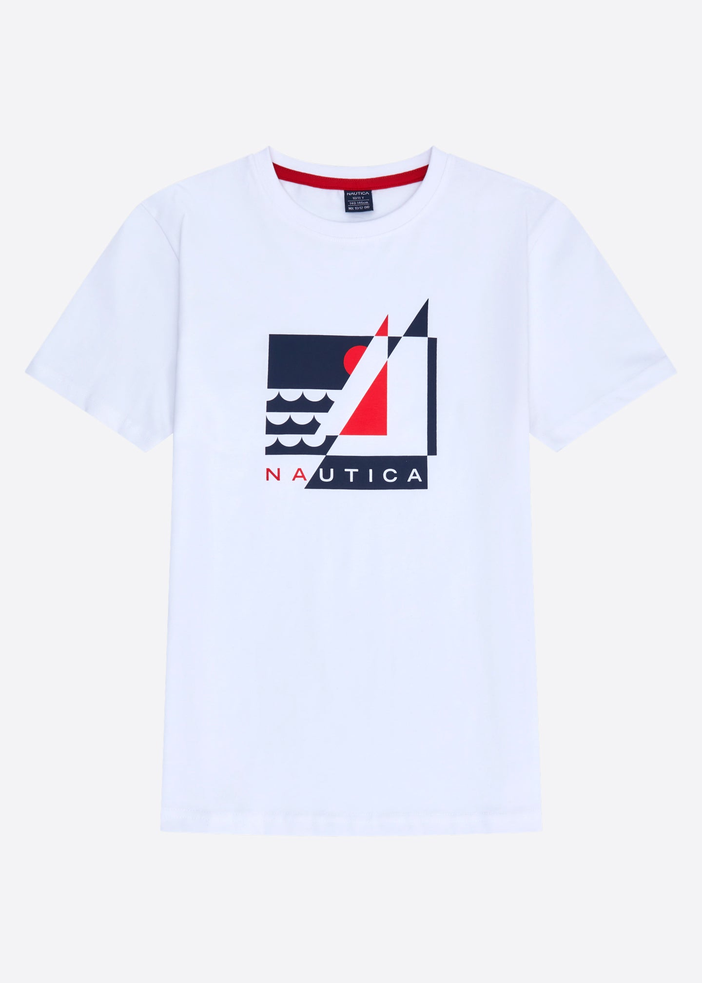 Nautica Lieker T-Shirt Junior - White - Front