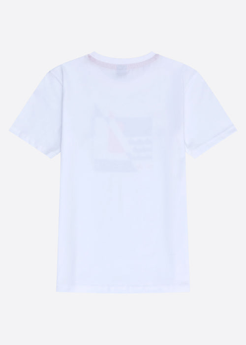Nautica Lieker T-Shirt Junior - White - Back