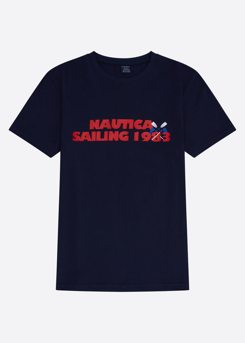 Nautica Kyro T-Shirt Junior - Dark Navy - Front