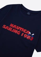 Load image into Gallery viewer, Nautica Kyro T-Shirt Junior - Dark Navy - Detail