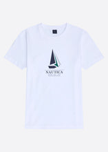 Load image into Gallery viewer, Nautica Elliot T-Shirt Junior - White - Front