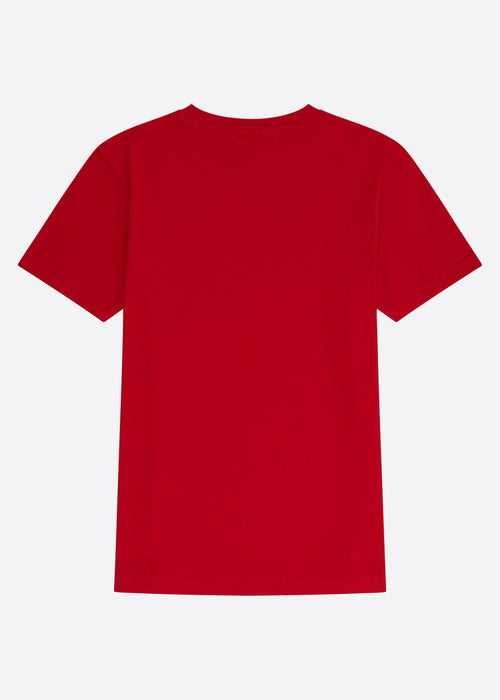 Nautica Kayden T-Shirt Junior - True Red - Back