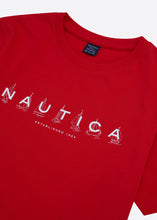 Load image into Gallery viewer, Nautica Kayden T-Shirt Junior - True Red - Detail