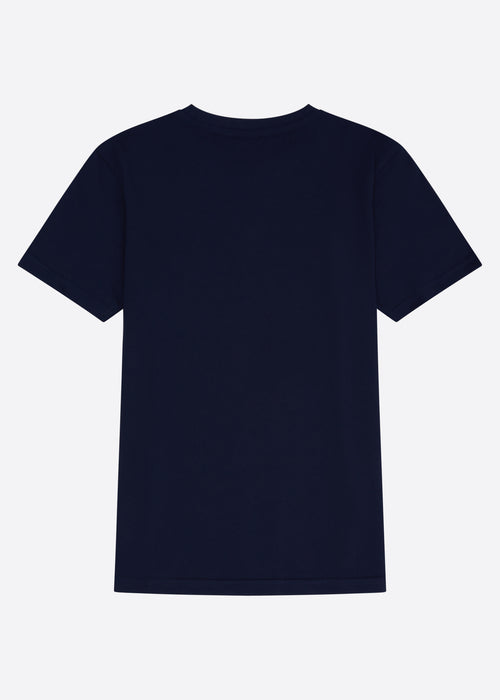 Nautica Lawley T-Shirt Junior - Dark Navy - Back