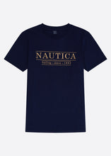 Load image into Gallery viewer, Nautica Heywood T-Shirt Junior  - Dark Navy - Front