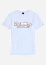 Load image into Gallery viewer, Nautica Heywood T-Shirt Junior - White - Front
