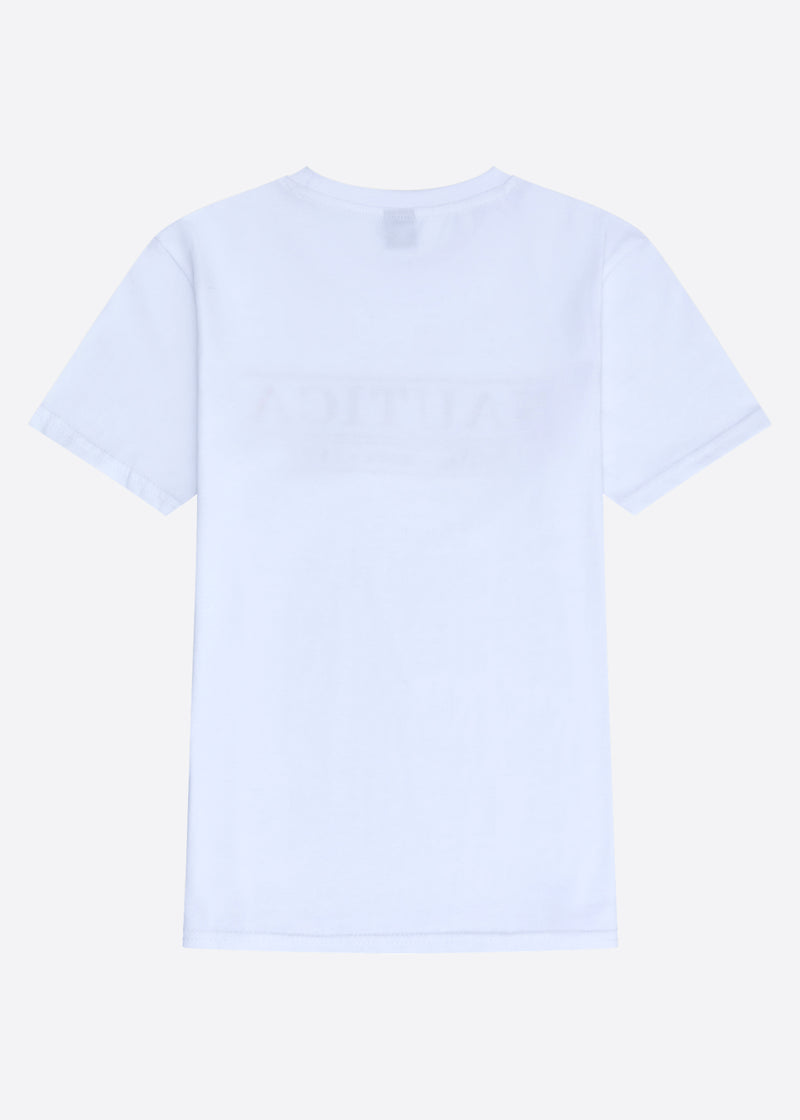 Nautica Heywood T-Shirt Junior - White - Back