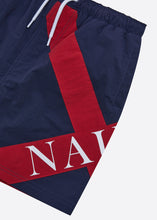 Load image into Gallery viewer, Nautica Henley Swim Short Junior - Dark Navy - Detail
