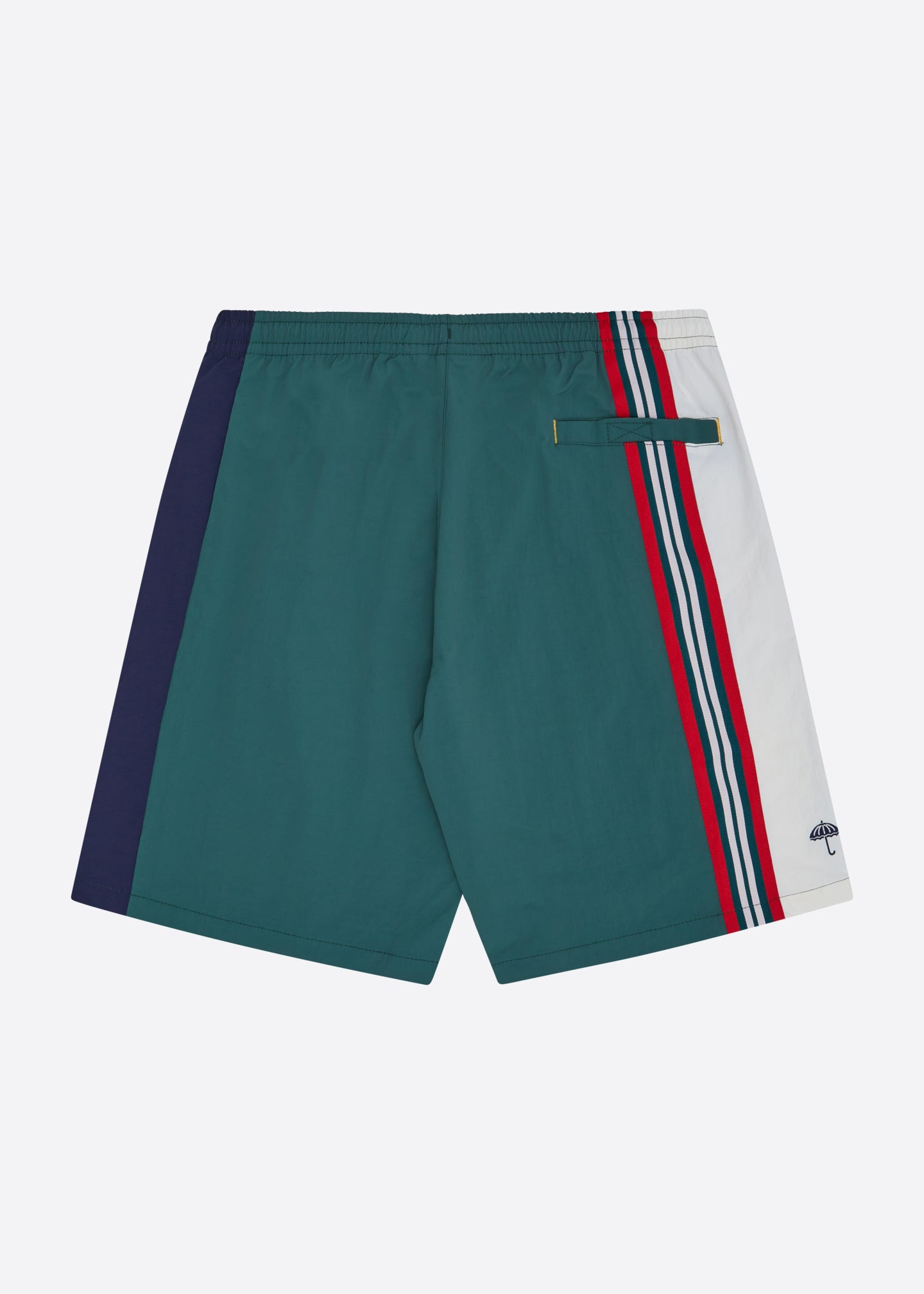 Nautica x Helas Yannick 8.5" Swim Short - Moss Green - Back
