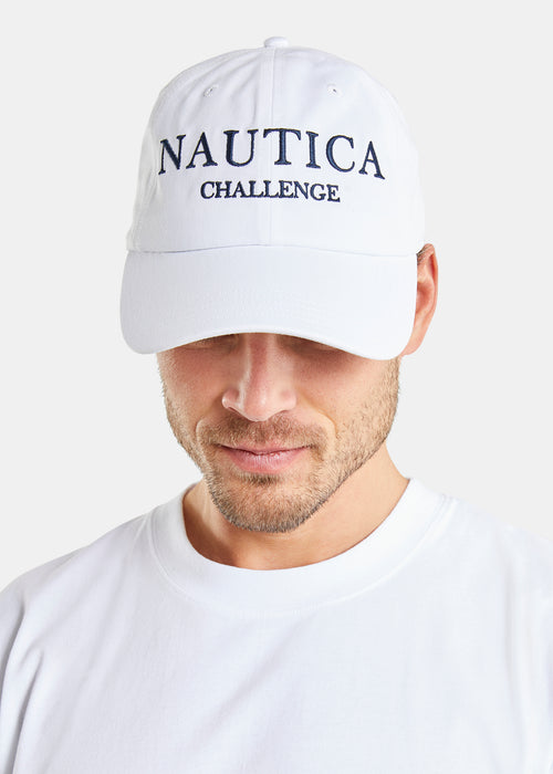 Nautica Missori Strapback Cap - White - Front