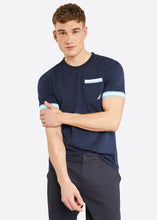 Load image into Gallery viewer, Nautica Powell T-Shirt - Dark Navy - Front