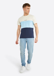 Nautica Simcoe T-Shirt - Ecru - Full Body