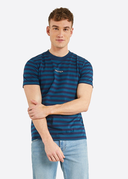 Nautica Stratford T-Shirt - Teal - Front