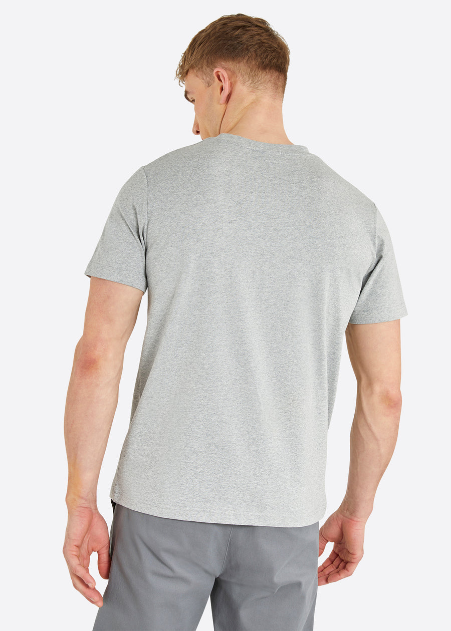 Brunswick T-Shirt - Grey Marl