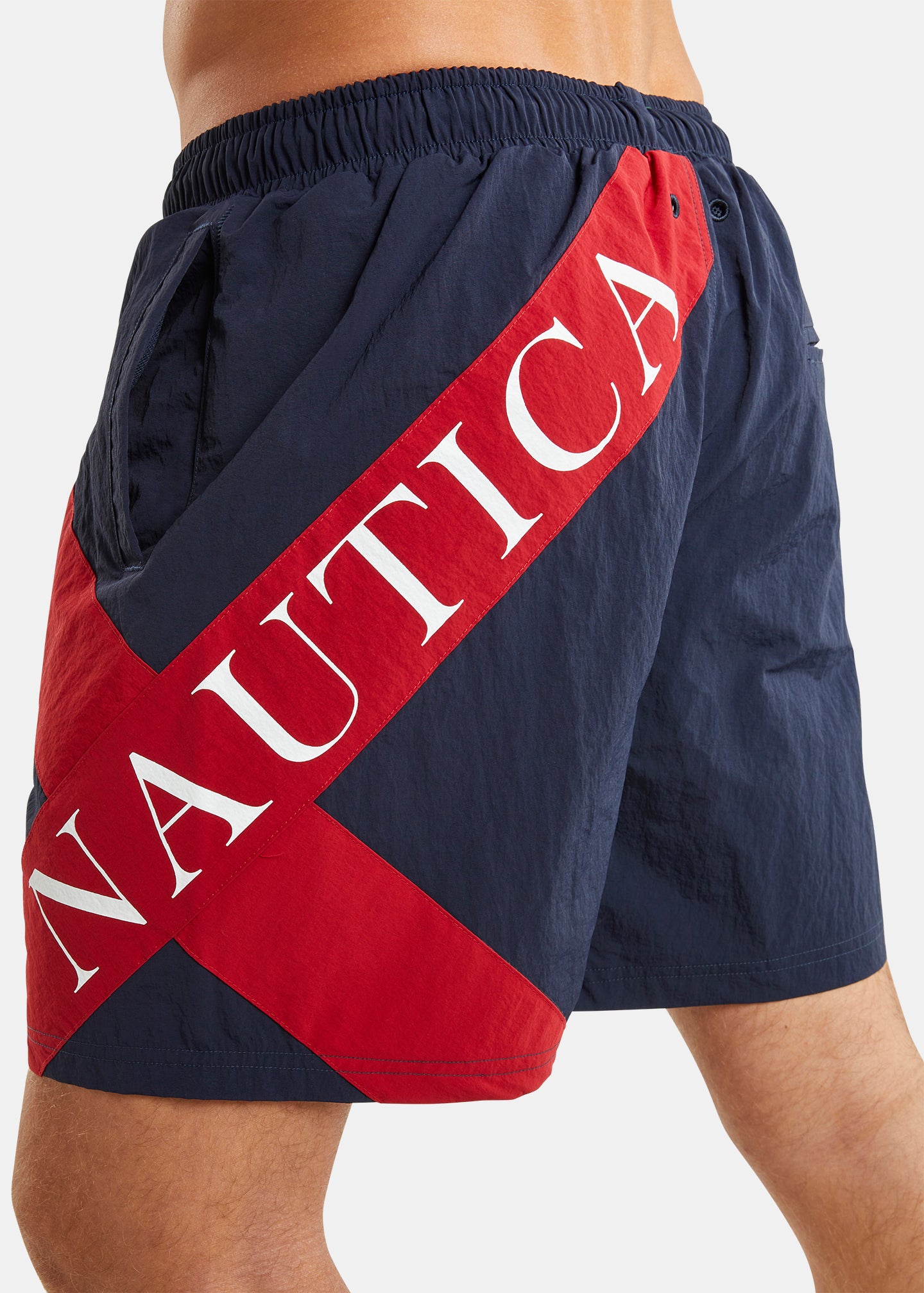 Red nautica shorts store