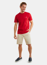 Load image into Gallery viewer, Nautica Manitoba T-Shirt - Crimson - Full Body