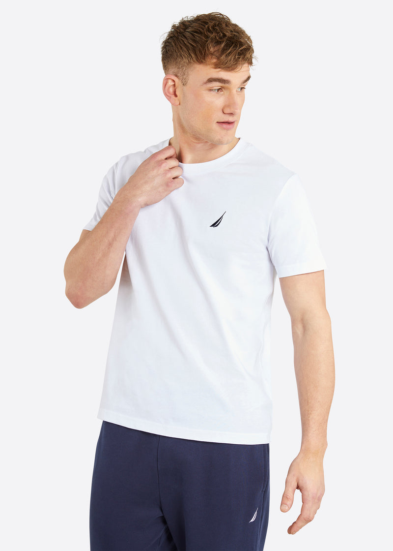 Nautica crew neck t shirt 2025