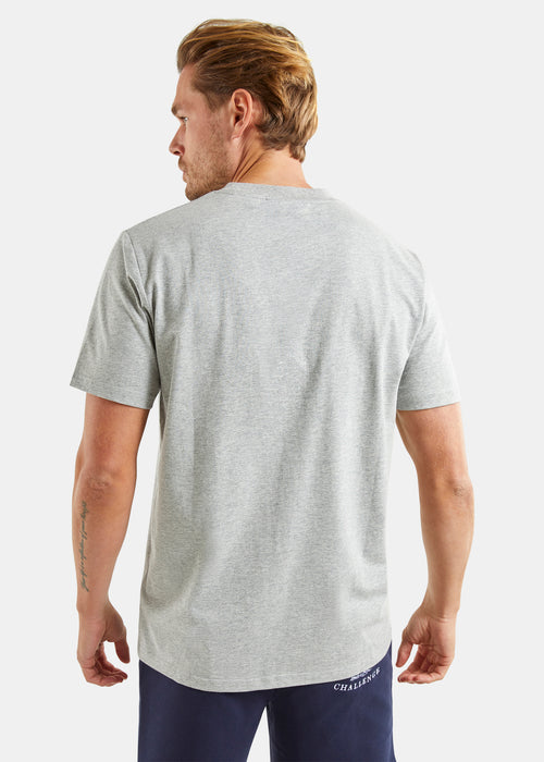 Nautica Tennessee T-Shirt - Grey Marl - Back