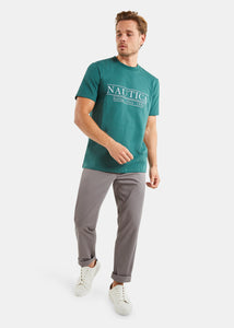 Nautica Tennessee T-Shirt - Moss Green - Full Body