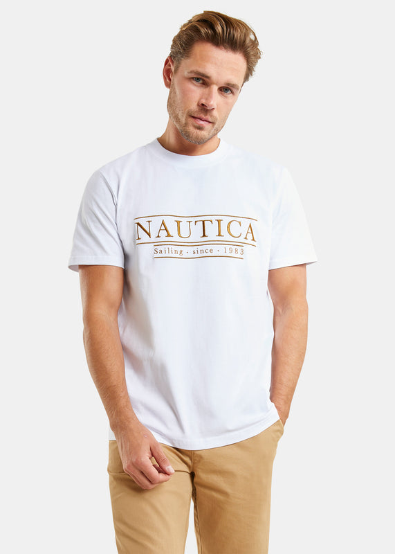 Nautica Tennesse T-Shirt - White - Front