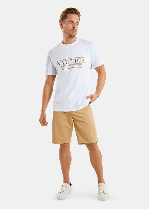 Nautica Tennesse T-Shirt - White - Full Body