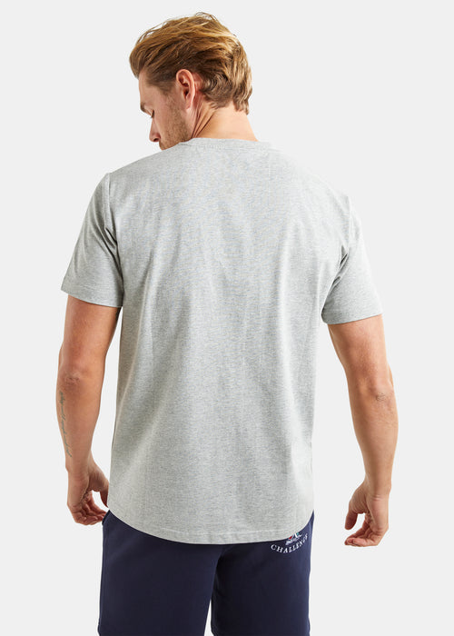 Nautica Wisconsin T-Shirt - Grey Marl - Back