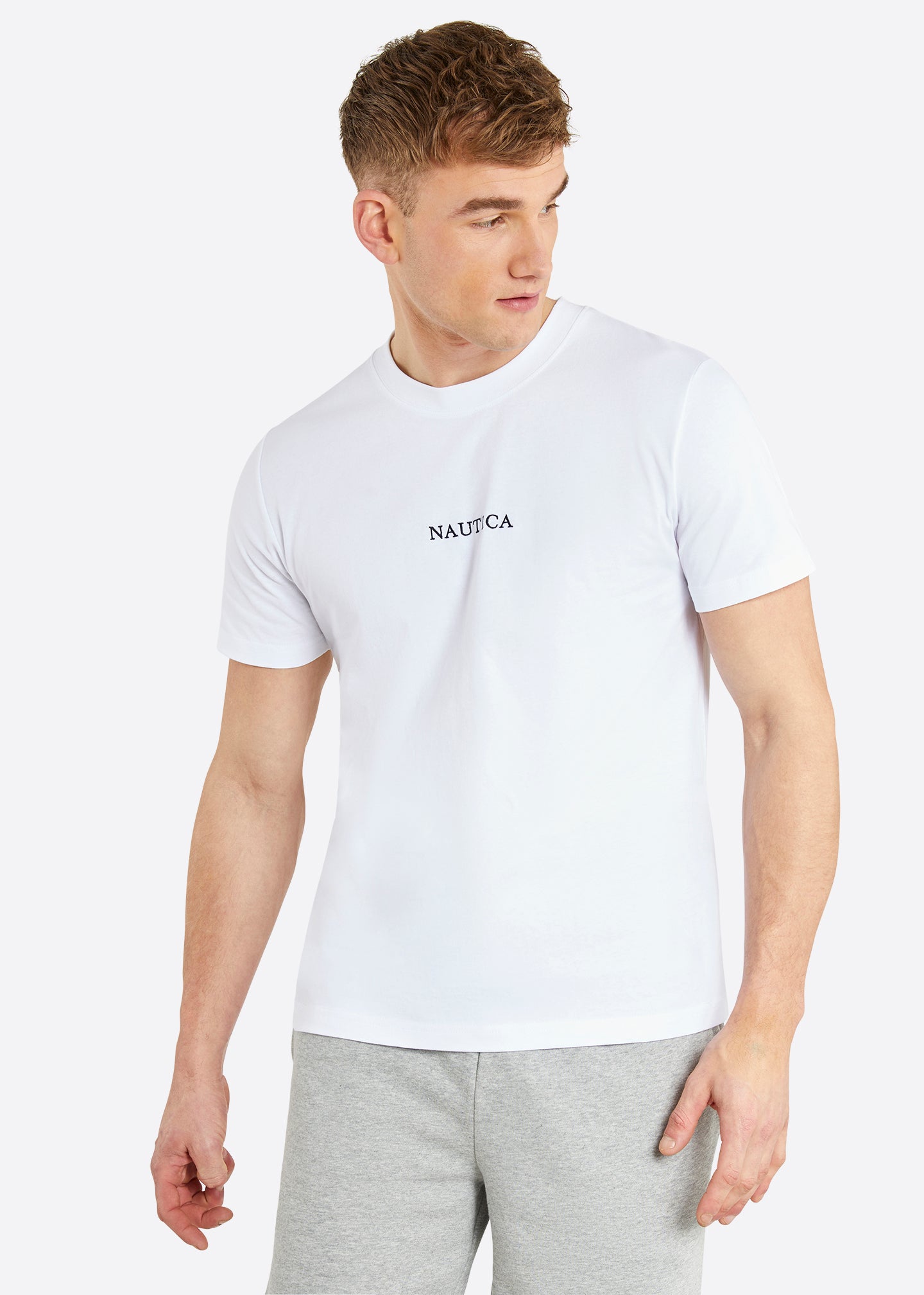 Nautica Ybor T-Shirt - White - Front