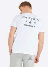 Load image into Gallery viewer, Nautica Ybor T-Shirt - White - Back