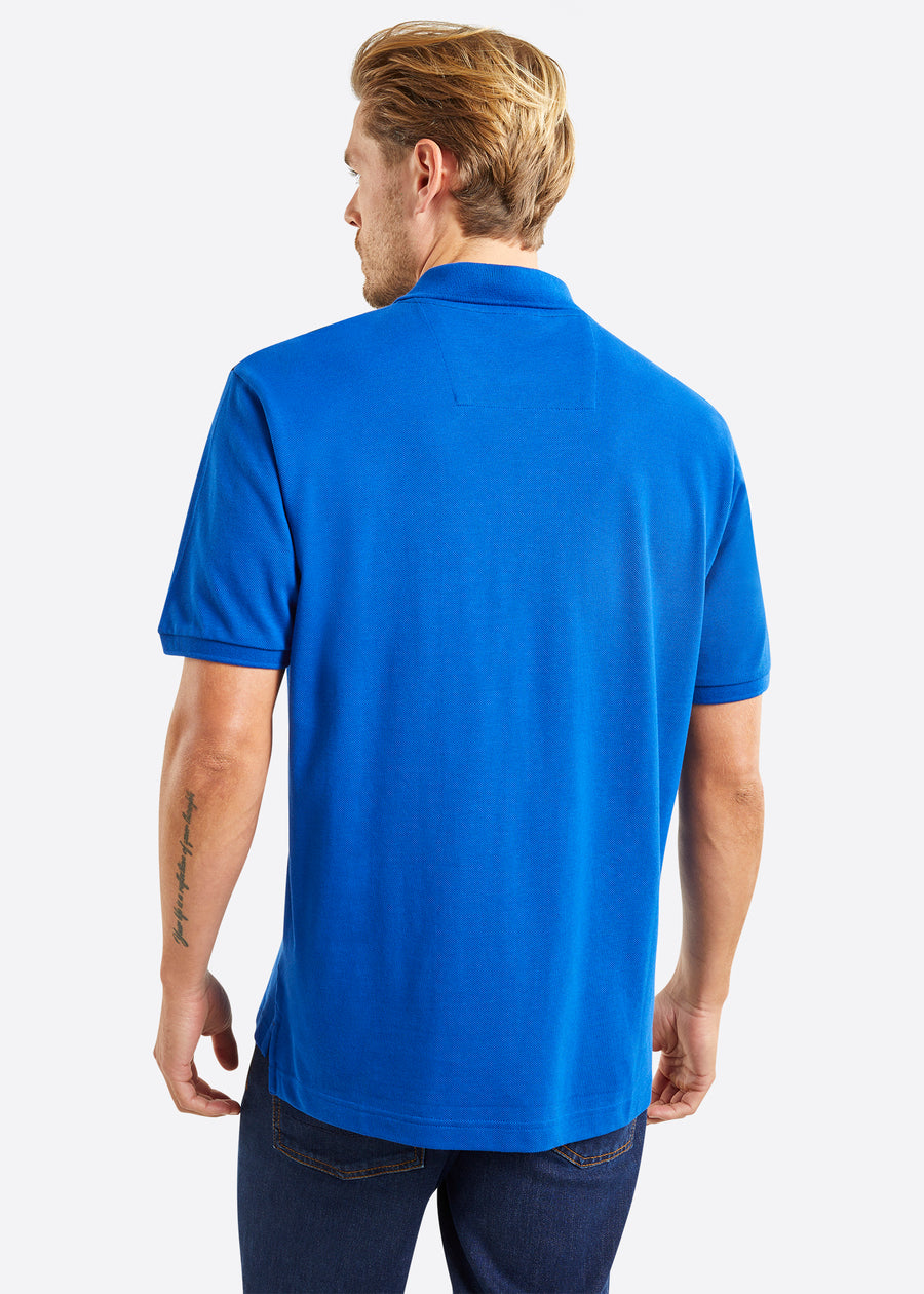 Aethan Polo Shirt - Cobalt