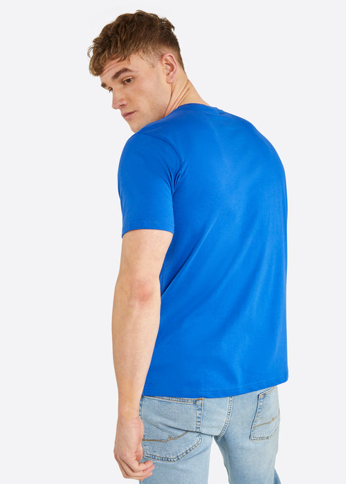 Nautica Alves T-Shirt - Cobalt - Back