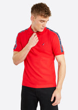 Load image into Gallery viewer, Nautica Connolly Polo Shirt - True Red - Front