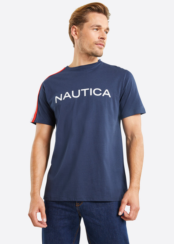 Nautica Heckmond T-Shirt - Dark Navy - Front
