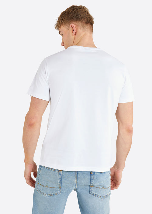 Nautica Inverness T-Shirt - White - Back