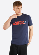 Load image into Gallery viewer, Nautica Kylian T-Shirt - Dark Navy - Front