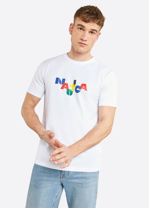 Nautica Lorenze T-Shirt - White - Front